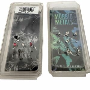 Morbid Metals Nose Jewelry 18 Gauge Multipack Posts In Packages Mistake Purchase